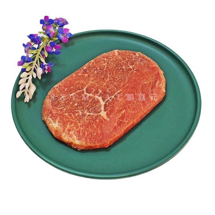 Takeaway Steak about 100g Classic Steak Buffet Frozen Beef Salad Without Sauce Street Steak