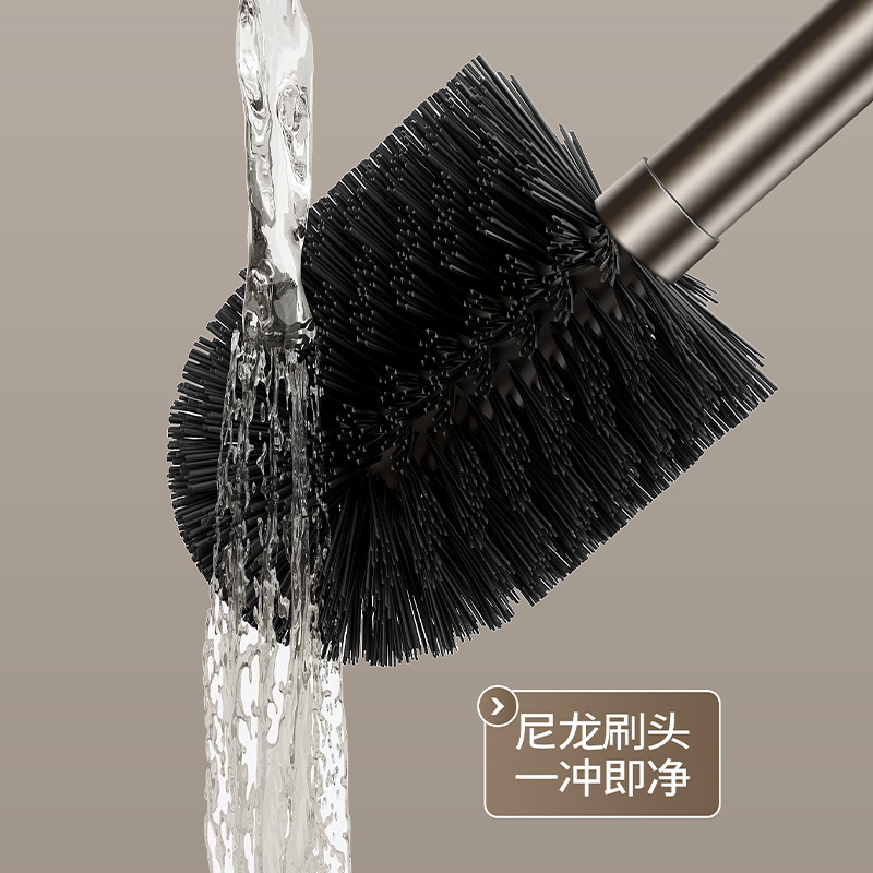 Toilet Brush Gap Brush Toilet Toilet Brush Household No Dead Angle Wall Hanging Non-Drilling Toilet Cleaning suit