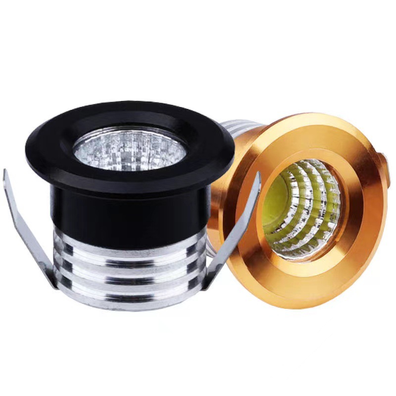 Mini Spotlight Led Embedded Small Opening 3cm 4cm Jewelry Wine Display Cabinet Bull's Eye Spotlight Starry Sky