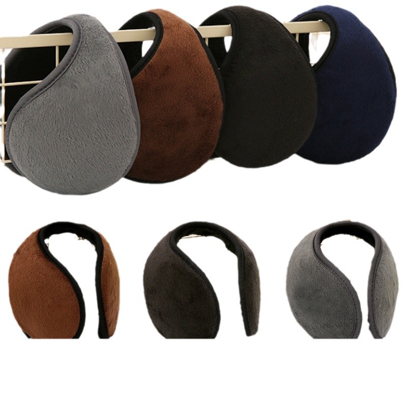 Classic Winter Fashion Men's Earmuffs Thickened Earmuffs Earmuffs Adult Cold-proof Warm Ear Warm Floor Stall Supply Men