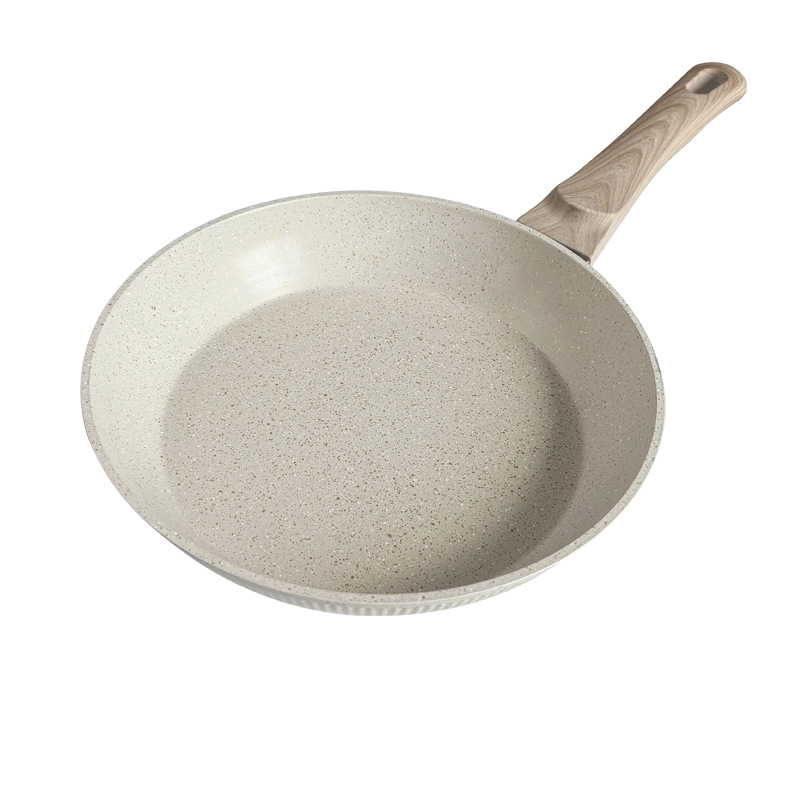 Household Medical Stone Flats-Bottomed Non-Stick Pan, Non-Stick Wok, Special Frying Pan, Breakfast Pan, Pancake Pan, Induction Cooker Universal