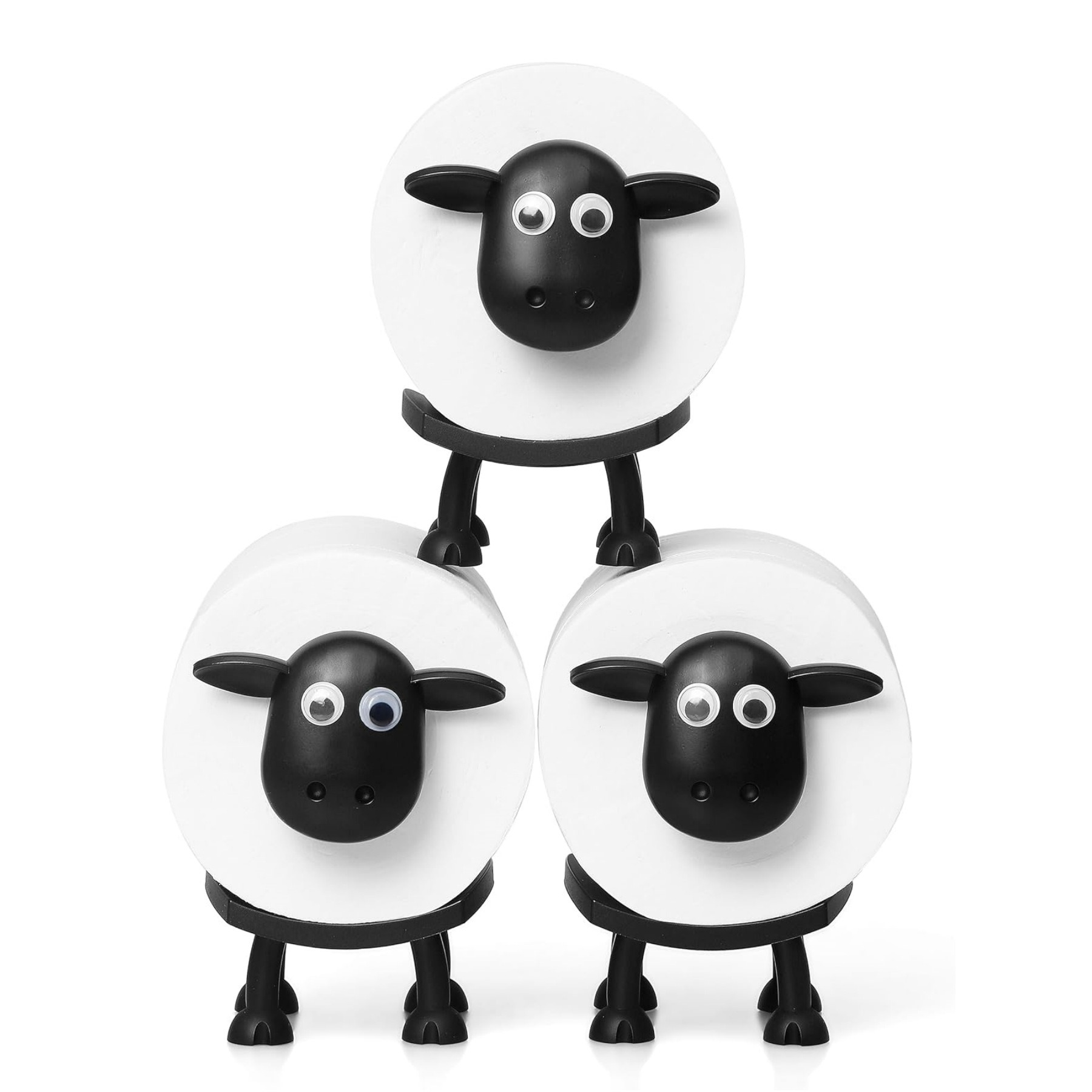 Cross-Border Sheep Toilet Roll Holder Interesting Sheep Toilet Paper Holder Family Creative Roll Holder