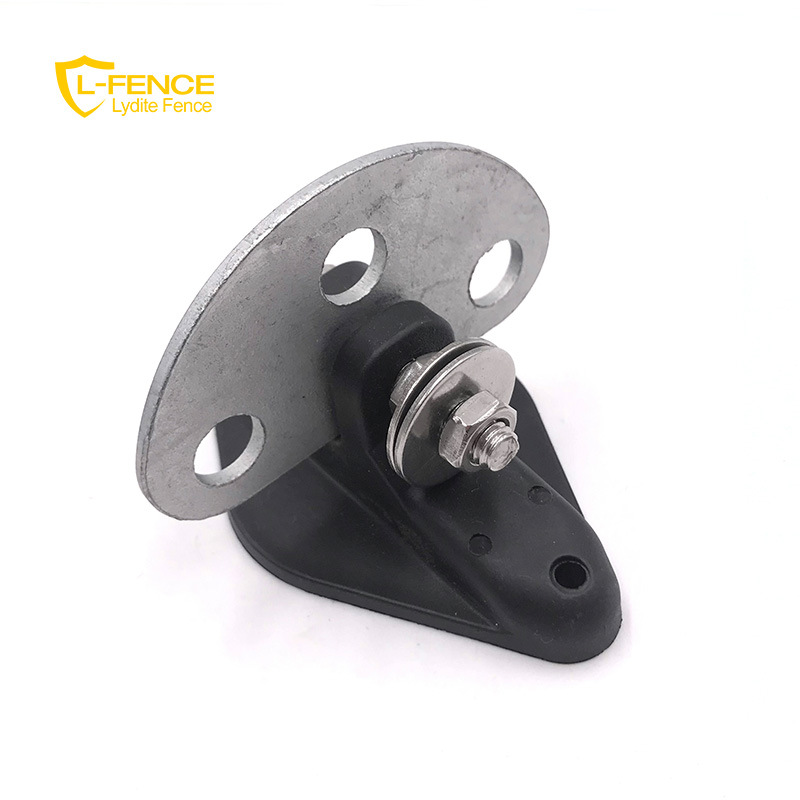 Изолятор для электронного забора для фермерских животных изолятор для дверной ручки с тремя точками изолятор из ПП пластика