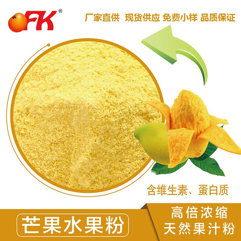 Ofk Brand Fruit Powder Fruit Powder Strawberry Blueberry Lemon Spray Drying Infant Food Supplement 500g Spot Wholesale