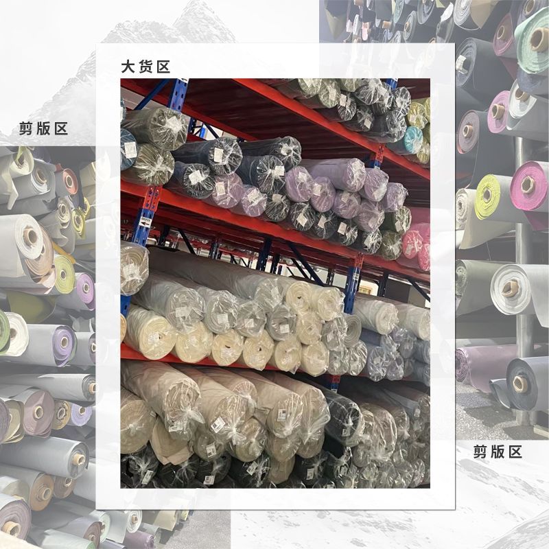 Custom Softshell Fabric 75D Gamma Softshell Same Style Waterproof Warm Ribbed Ski Jacket Fabric