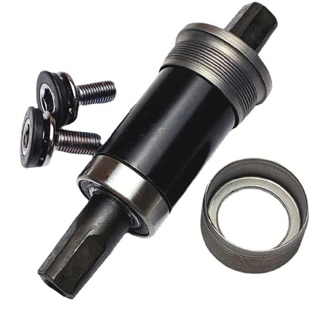 Mountain Bike Square Hole Central Shaft Integrated Sealing Shaft Closed Bearing Central Shaft Variable Speed Bicycle Central Shaft Complete Models