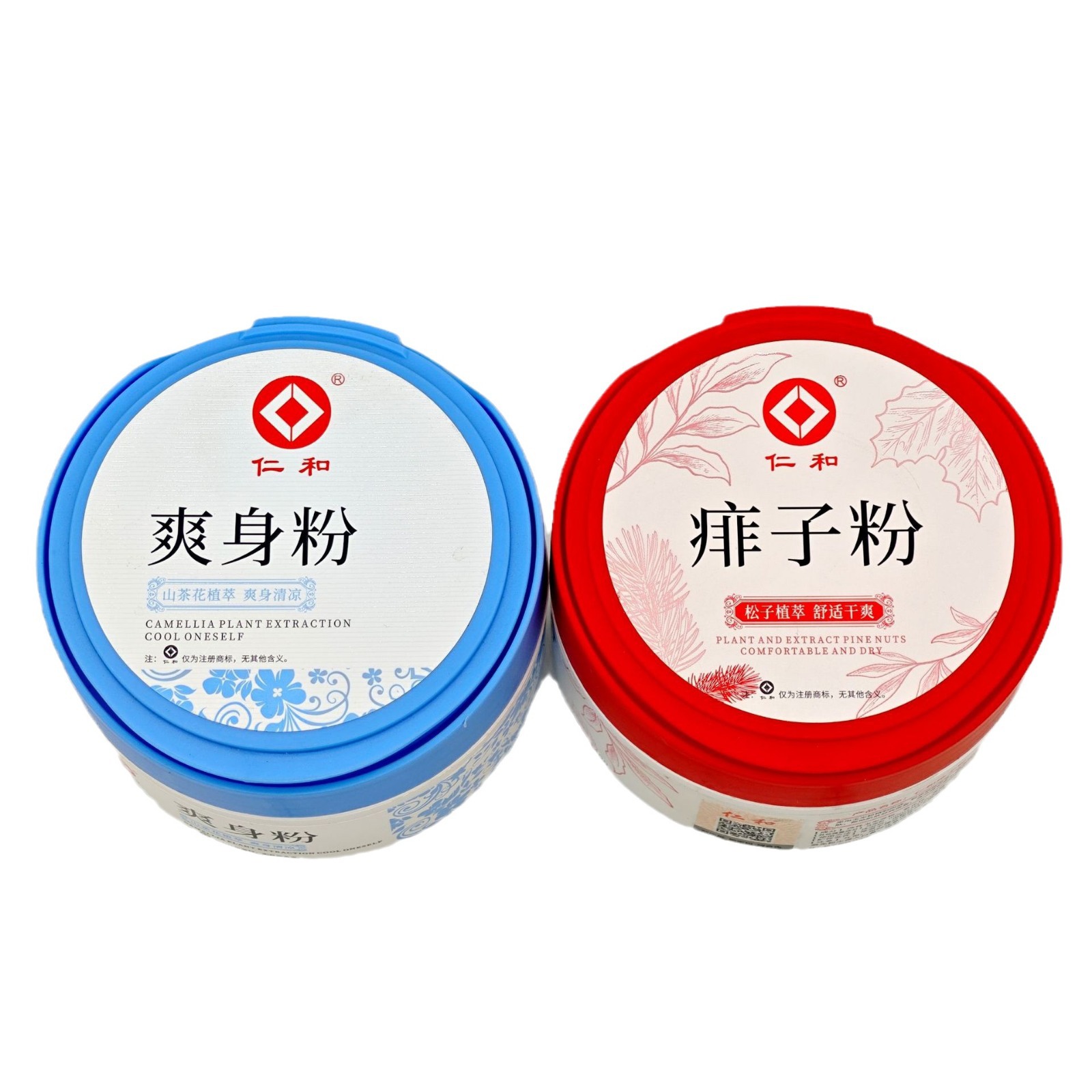 Оригинальный тальковый порошок Renhe для лечения потницы для домашнего использования и супермаркетов 140г подарочные и рекламные товары оптом