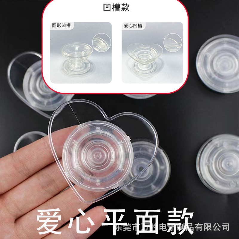 Cross-Border good quality transparent airbag bracket painted logo pattern airbag bracket transparent mobile phone airbag bracket