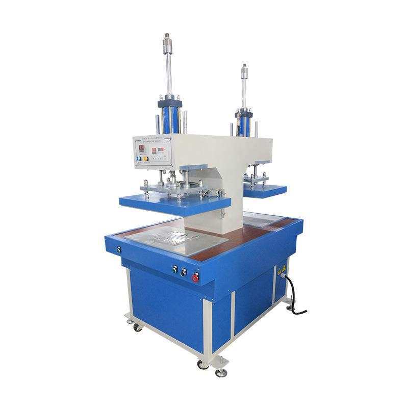 Dual-Position Concave and Convex Embossing Machine, Double-Head Hydraulic Silicone Planting Machine, Clothing Fabric Accessories Embossing Machine Equipment