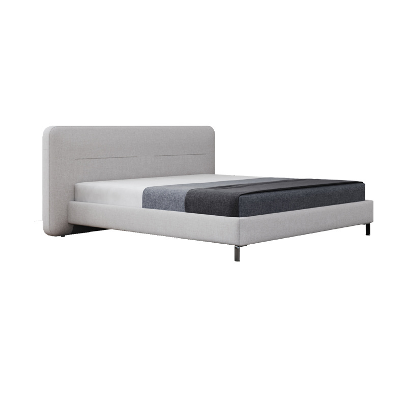 coconordic Nordic Hel Hull Modern Simple Design Bed Soft Bed Removable and Washable Fabric Bed Leather Bed