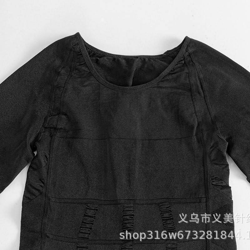 Factory Ready-Made Seamless Men's Shapewear Bodyshaper High Elastic Tummy Control Corset Corset Shaping Bodysuit