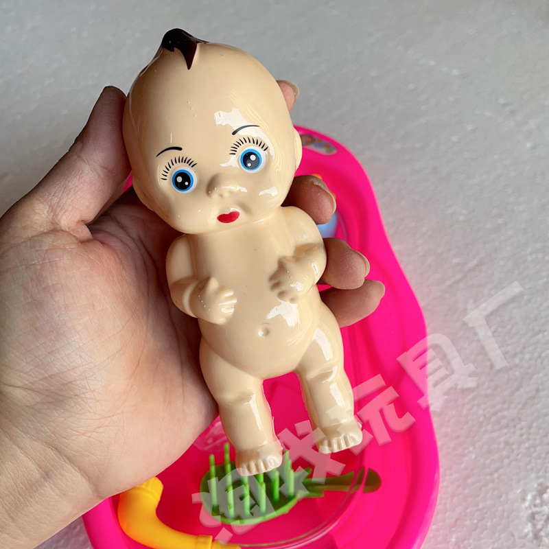 Play House Simulation Bath Doll Baby Water Toy Set Water Children Cross-Border Hot Selling Bathtub Toys