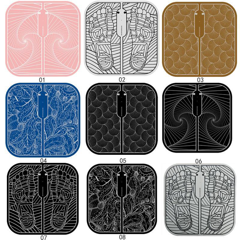 Ems Massage Foot Pad Rechargeable Remote Control Micro-Pulse Foot Physiotherapy Instrument Massager Foot Bath Portable Foot Massager