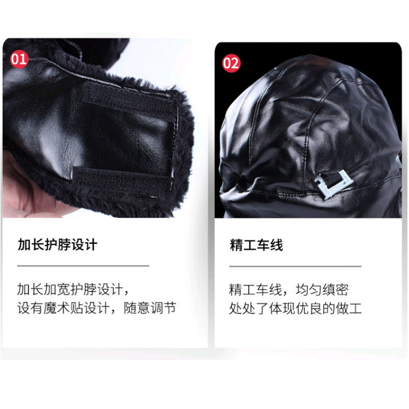 Winter Safety Helmet Lining Winter Cold-proof Warm Thick Cotton Cap Removable Cold-proof Wind-proof fleece-lined Liner Headgear