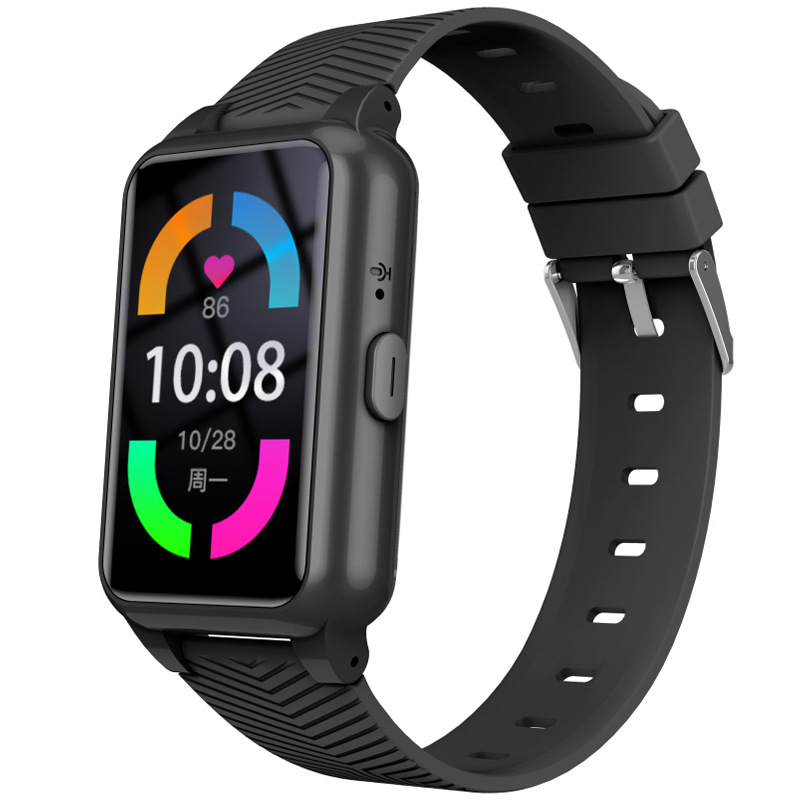 Cross-border 4G elderly smartphone hand ring with body temperature heart rate blood pressure test healthy adult watch S10