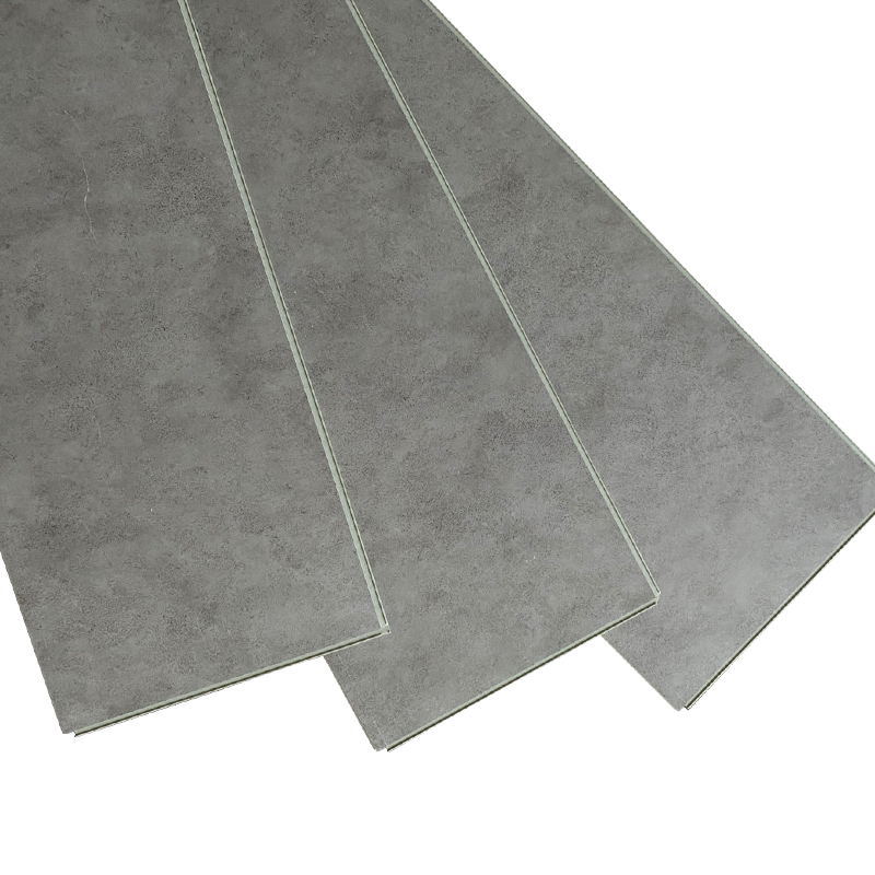 5.0mm Smoke-Proof Spc Flooring, Anti-Cigarette Butt Spc Stone Crystal Grain Flooring, Commercial Hotel Renovation Stone Plastic Flooring