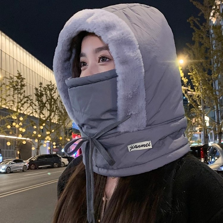 Шапка Лэй Фэн для мужчин и женщин, зимняя, для активного отдыха, холодозащитная, ветронепроницаемая, из хлопка, теплая маска для лыж