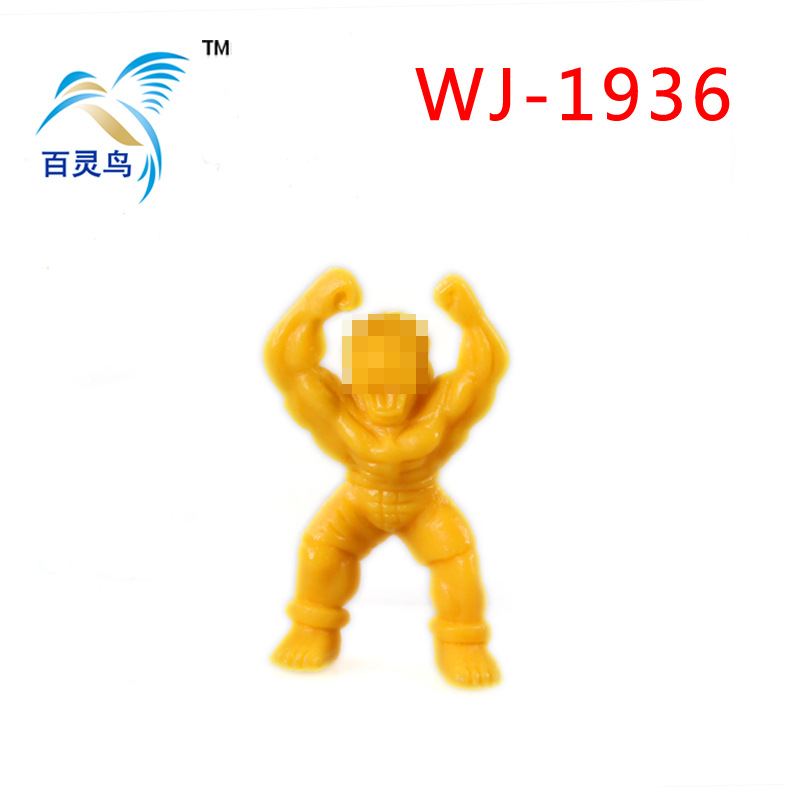 Factory Direct Supply Children's Small Toys 45mm Gashapon Soldier Toys Plastic Warrior Model Food Accessories Small Gifts