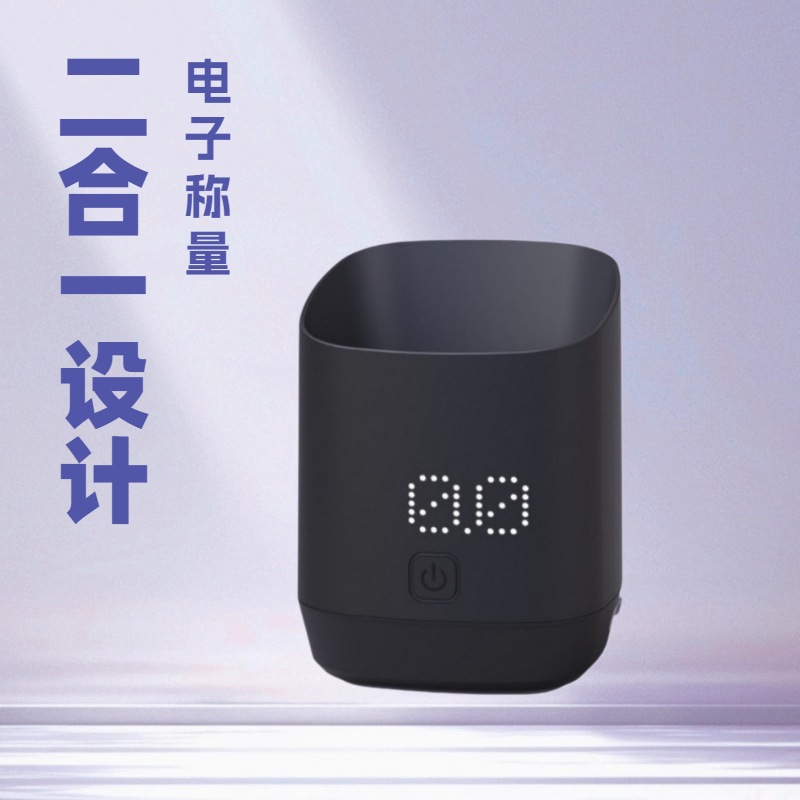 Полностью водонепроницаемые интеллектуальные весы для кофе электронные весы хронограф кухонные весы черные 3кг 0.1