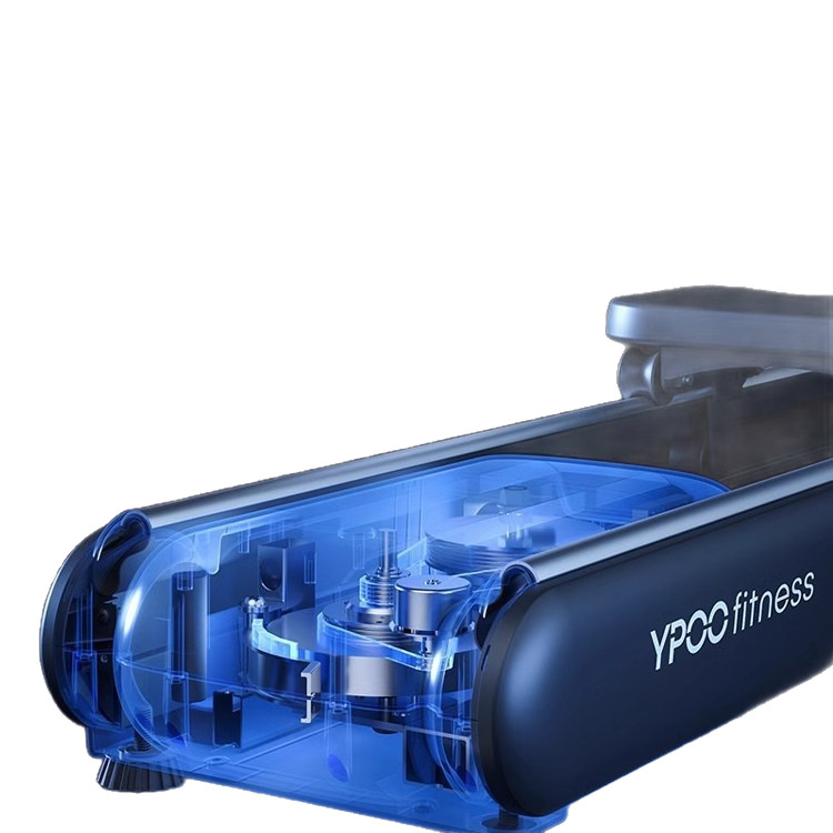 Easy-running Foldable Stable Smooth Rowing Machine Intelligent Magnetoresistive Self-generating Commercial Home Fitness Equipment Indoor