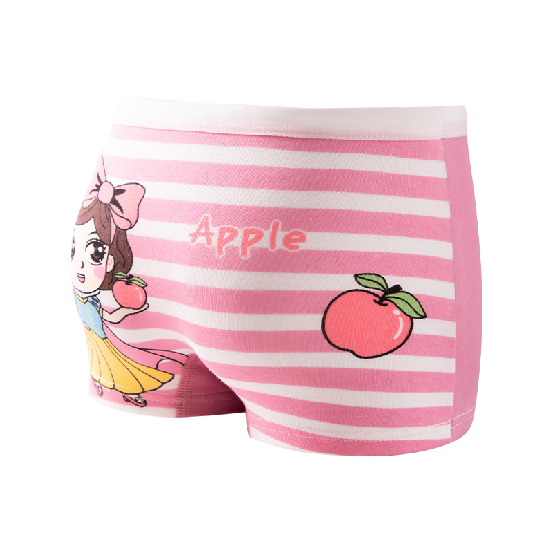 Girls' underwear class a pure cotton boxer shorts children's cotton girls Children Baby boxer underwear factory wholesale