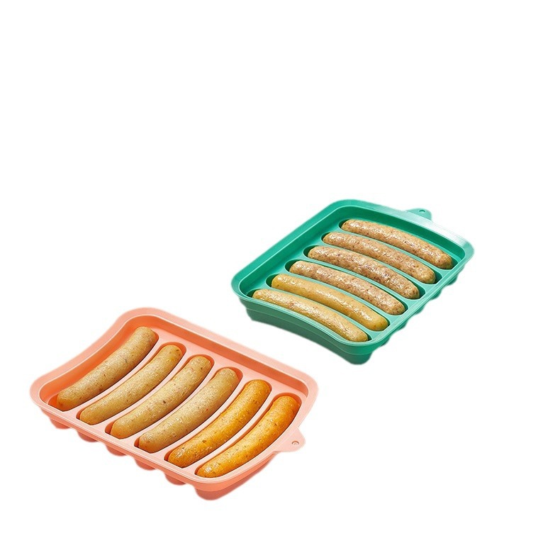Food Grade Silicone Sausage Mold Baby's Homemade Children's Steamed Sausage Baby's Household Supplementary Food Mold Ham Sausage