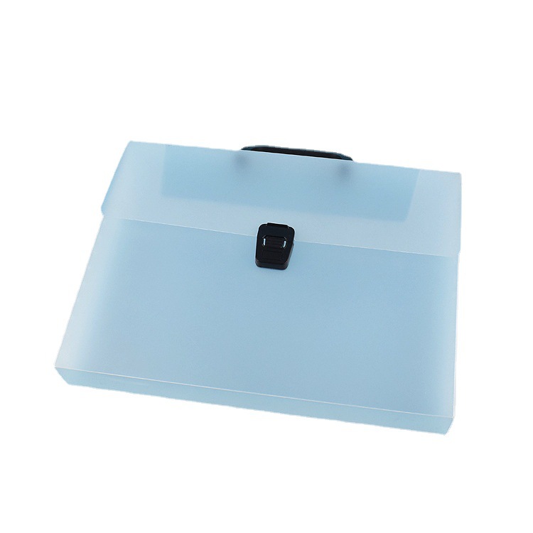 Manufacturer Supplies Custom Plastic File Bags A4 File Plastic Accordion Bags Wholesale Plastic Files