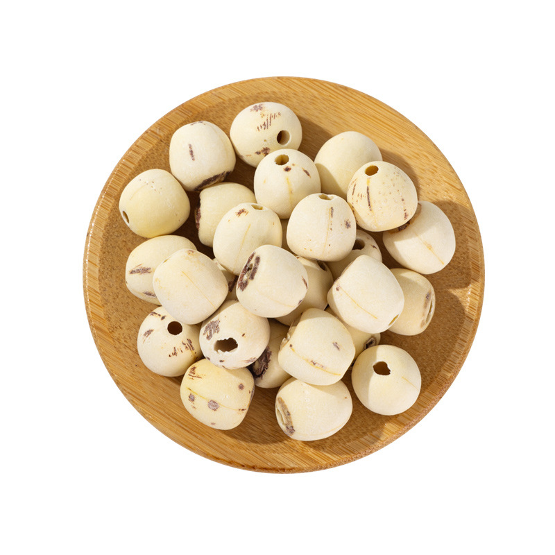 Factory Xiangtan Lotus Seeds Dry Goods Cored and Peeled 500g Xianglian Wholesale Customized Sulfur-Free White Lotus Seeds Coreless Lotus Seeds
