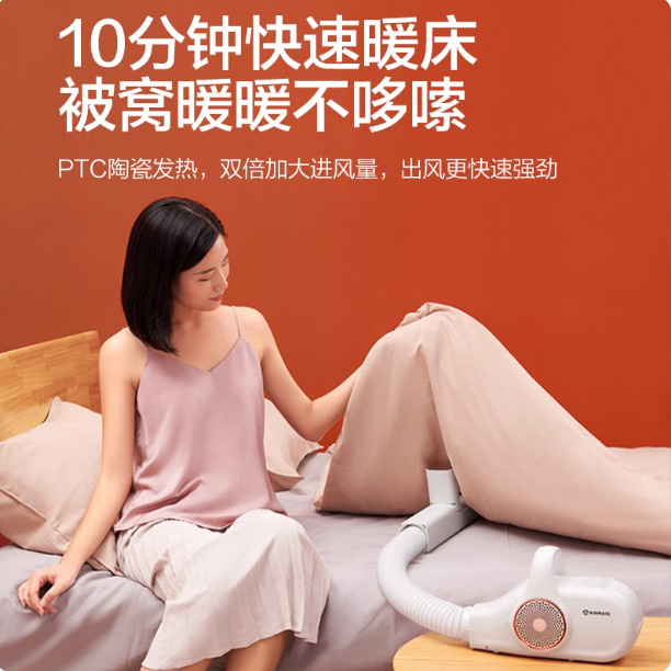 Wholesale Airmate Manufacturer Mite Removal Quilt Dryer Household Dormitory Small Quick-Drying Clothes Dryer Shoe Dryer Wb60-M1