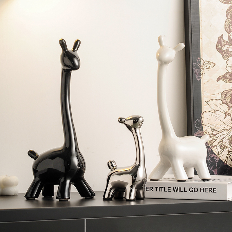 Олененок украшения легкая роскошь домашний ТВ шкаф винный шкаф буфет декор для гостиной современный вход