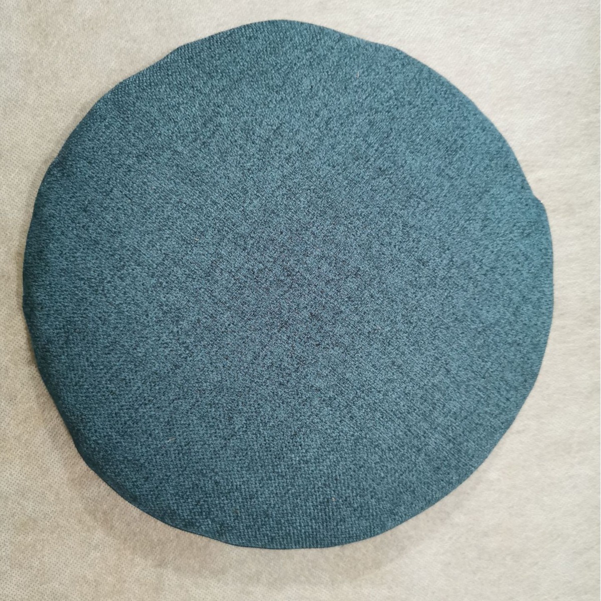 Customized Crescent Pillow Filled Buckwheat Shell Round Cushion High Elastic Brown High Elastic Cotton Crescent-Shaped Round Meditation Cushion