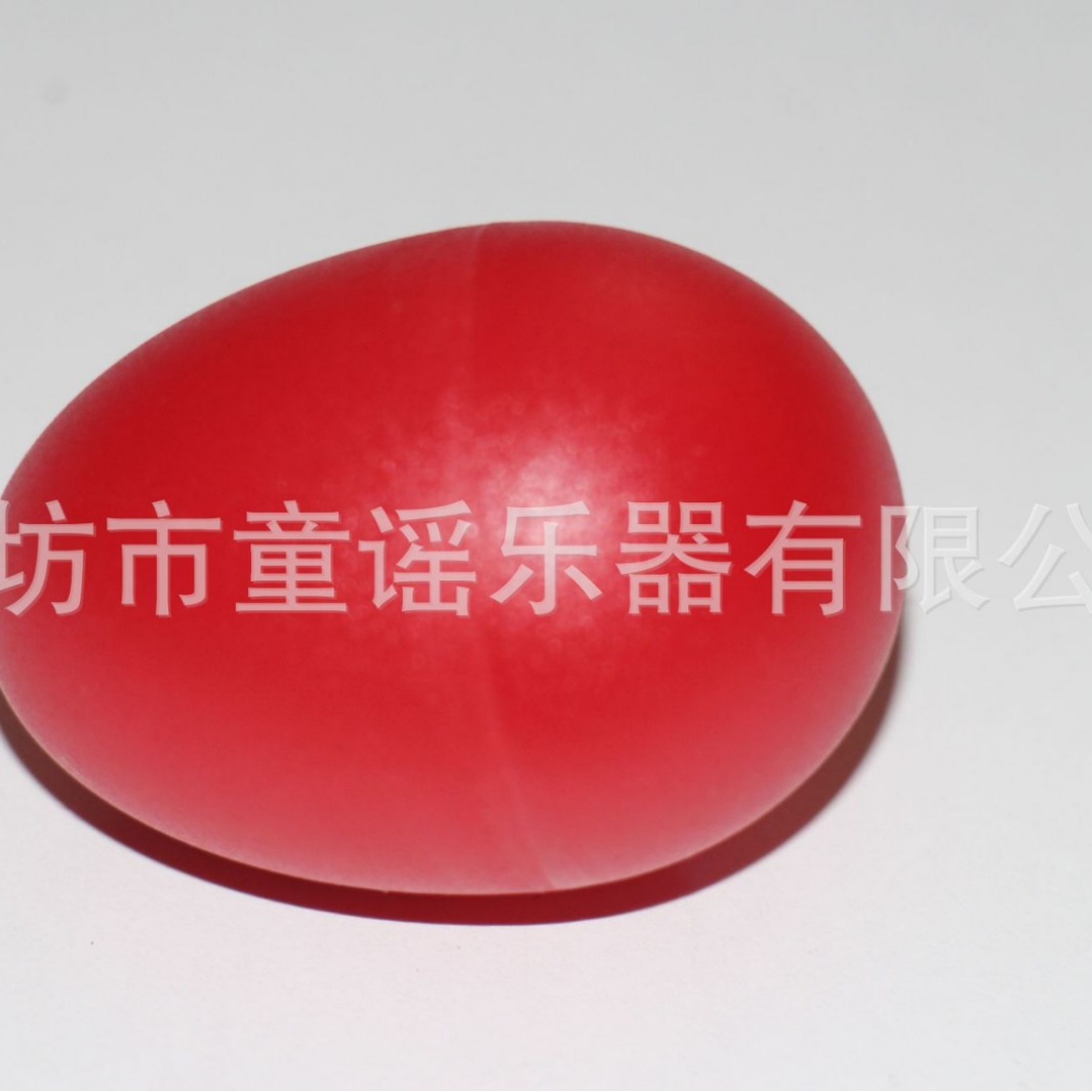 Factory wholesale color plastic sand egg percussion instruments egg performance props