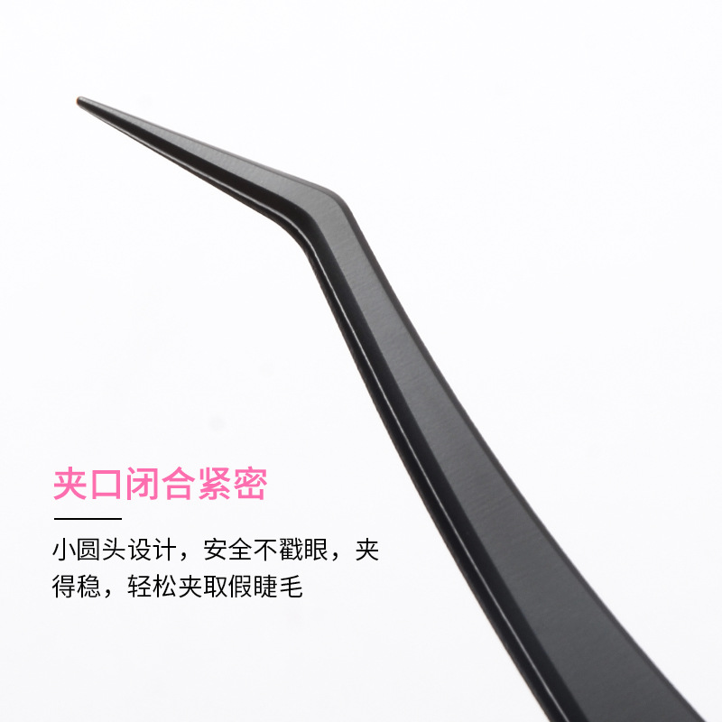 Directly from the Manufacturer, Anti-Adhesive Glue-Free False Eyelash Tweezers, Industry Wedding Beginner Tools, Stainless Steel Gold Feather Clips for Eyelash Artists