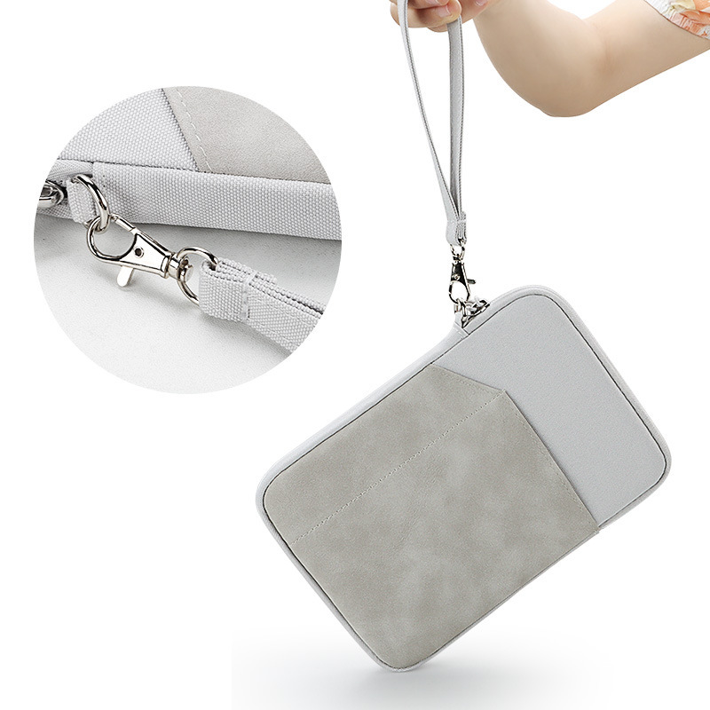 Wholesale iPad Tablet Bag Liner Bag Satchel Cosmetics Bag Suitable for Business Travel, Light and Thin, Can Be Printed with Logo