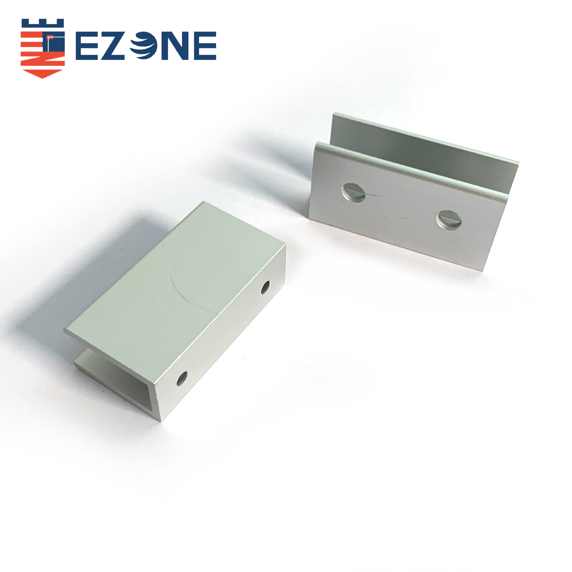 Aluminum Alloy Glass Clip Bracket Glass Clip Fixing Accessories Clip Shelf Clip Fixing Clip U-Shaped Glass Clip