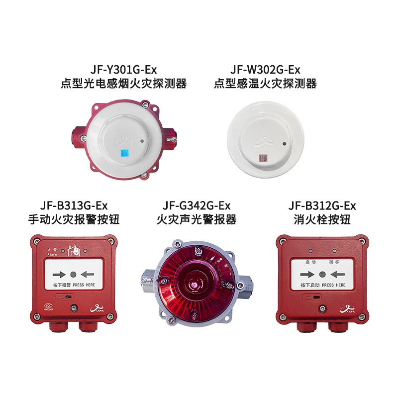 Jiuyuan Explosion-Proof Fire Protection Products Jf-Y301G-Ex/W302G/B313G/B312G/G342G-Ex