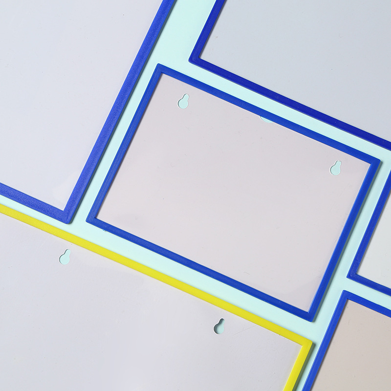 Card A4 Magnetic Hard Plastic Sleeve Transparent File Protective Sleeve Cut Out Magnetic Hard Card Sleeve License Information Bag Customized