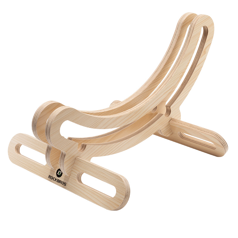 Cross-border bicycle parking rack solid wood mountain bike riding parking rack multi-slot Adjustable bicycle display rack