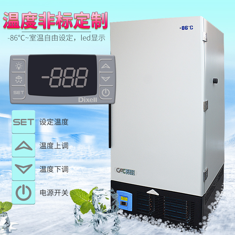 2025 New Ultra-Low Temperature Refrigerator Freezer Ultra-Low Temperature Industrial Refrigerator-40 ℃ Low Temperature Experiment Box 0016