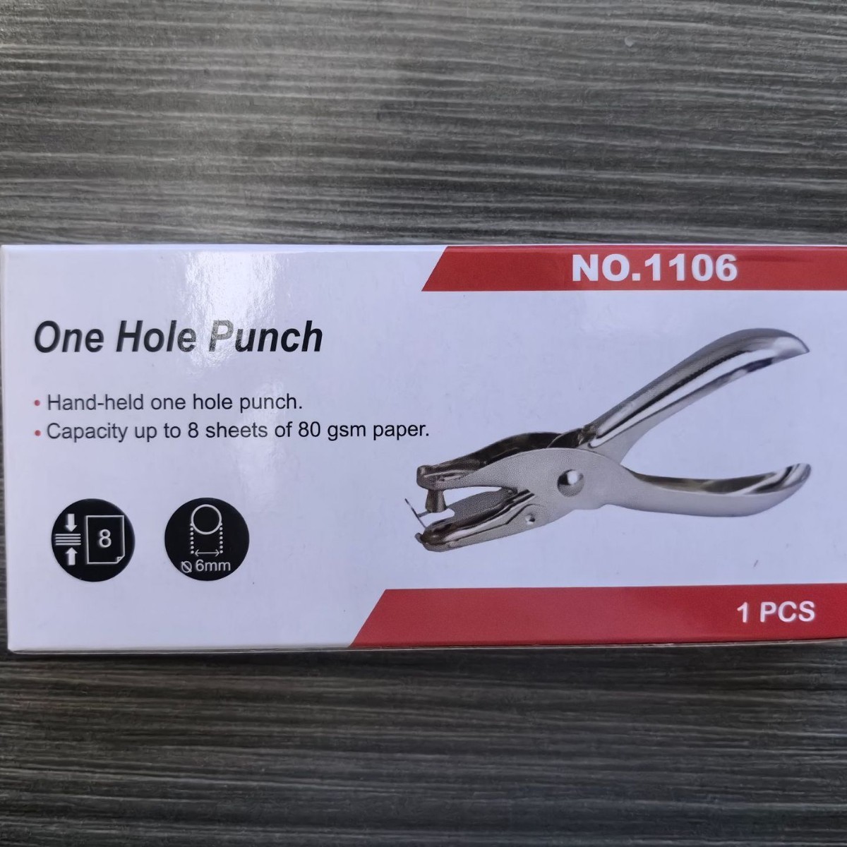 Single Hole Punch Mini Manual Round Hole Small Hole Punch Stationery Student DIY Binding Loose Leaf Punch