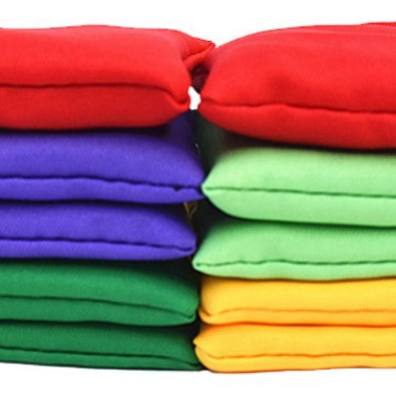 Sandbag Throwing Game Props Outdoor Throwing Plate Kidsren's Sand Bag with Rope Throwing Sandbag Primary School Students with Quartz Sand