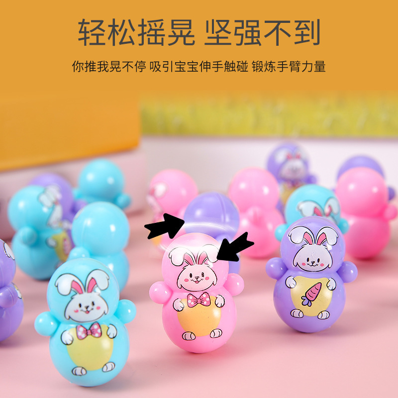 Online celebrity TikTok popular cartoon cute rabbit mini tumbler kindergarten activity gift stall toy wholesale