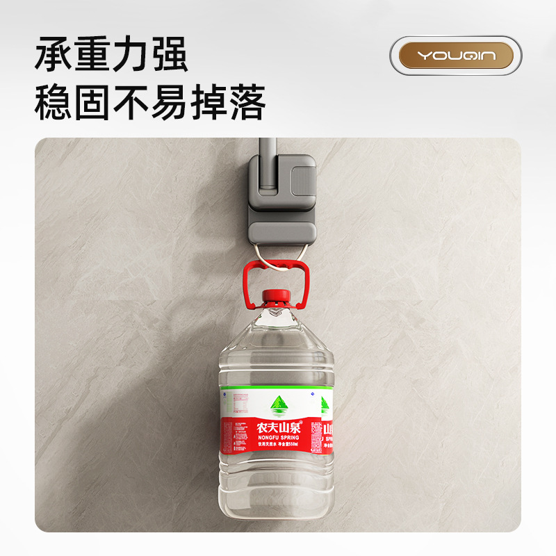 Toilet lazy hair dryer bracket hand-free hair dryer storage rack punch-free bathroom hair dryer storage rack