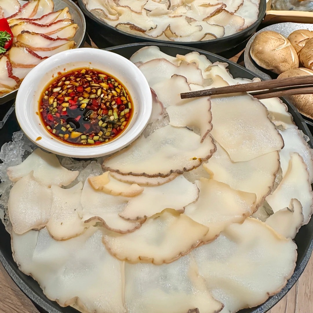 Оригинальные нарезки конхи 200г морепродукты мясо абалона ингредиенты для хот-пота полуфабрикаты японская горчица сашими коммерческое