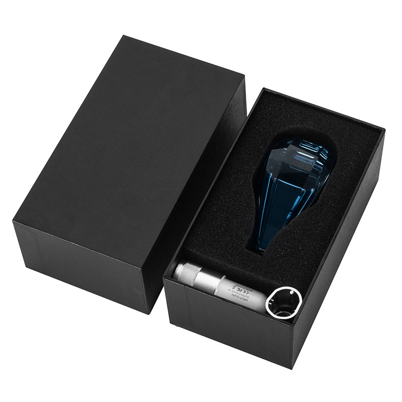 Suitable for Toyota Mazda Mitsubishi Car Modified Led Automatic Crystal Gear Handle Gear Head Luminous Gear Head