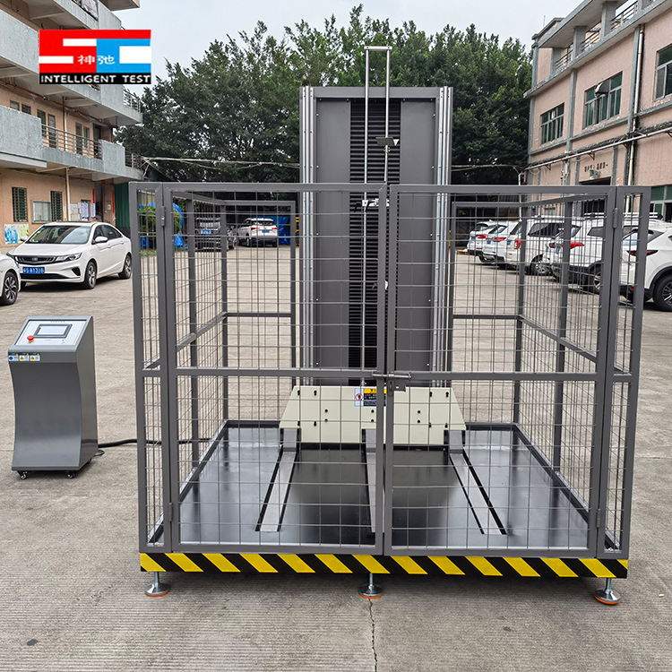 Zero drop tester carton free zero drop detector pneumatic packaging transport impact strength test