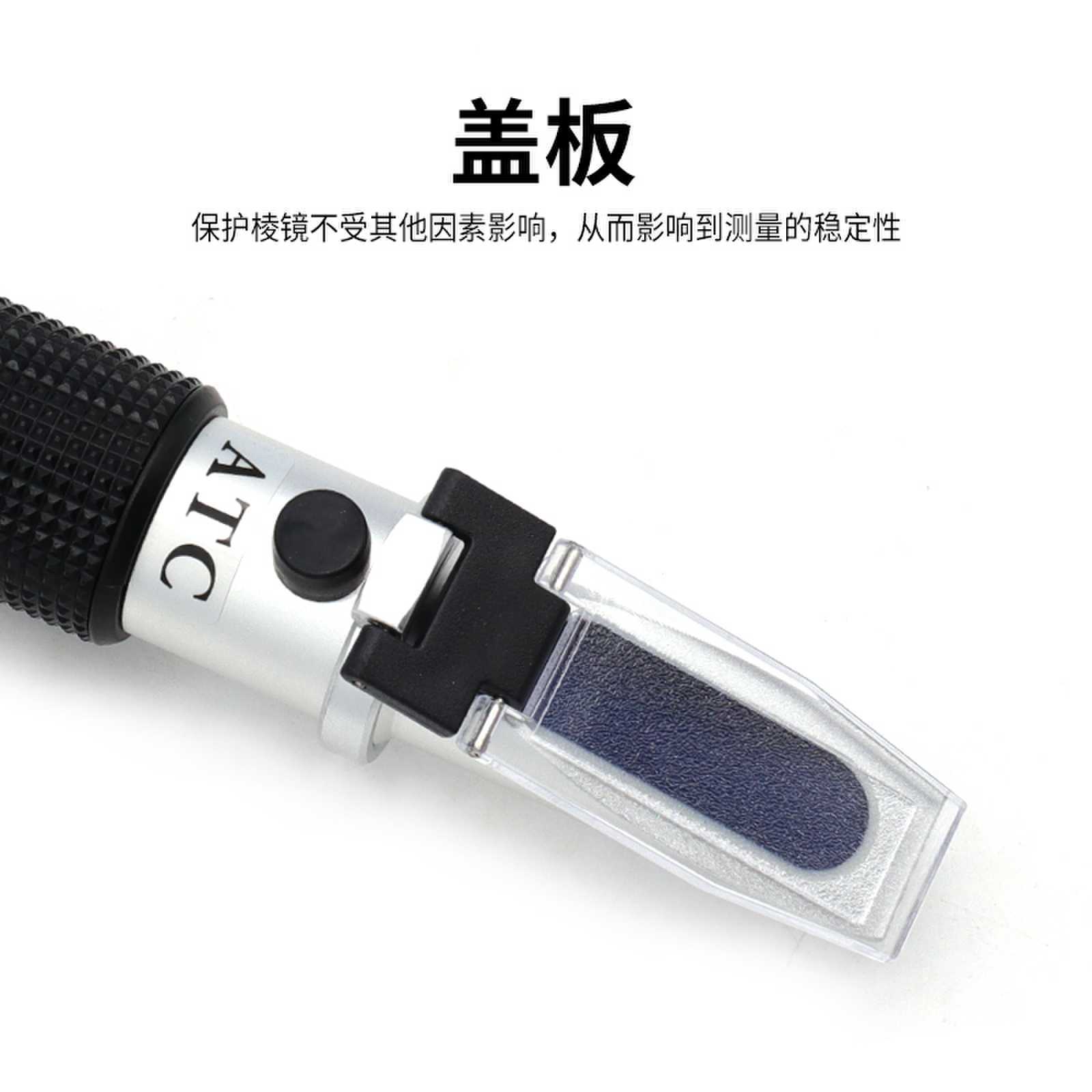 Alcohol Concentration Meter Handheld 0-80% Refractometer Alcohol Meter Ethanol Alcohol Concentration Measuring Instrument Refractometer