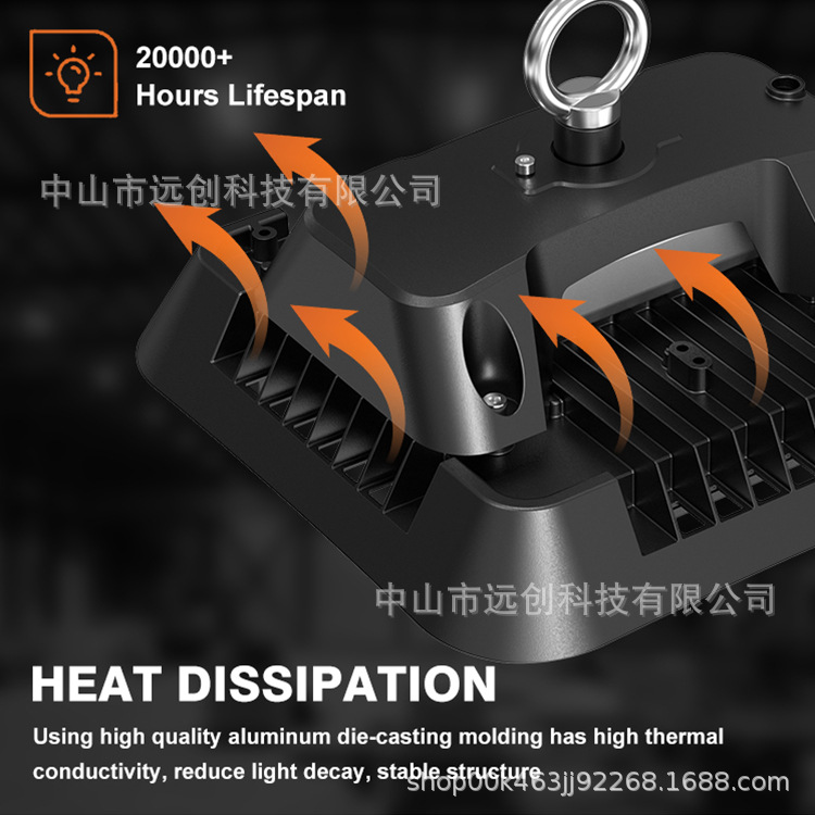 Source Factory Wholesale Ufo Flying Saucer Lamp Led Industrial and Mining Lamp Stadium Workshop Warehouse Industrial Ceiling Chandelier Warehouse Lamp