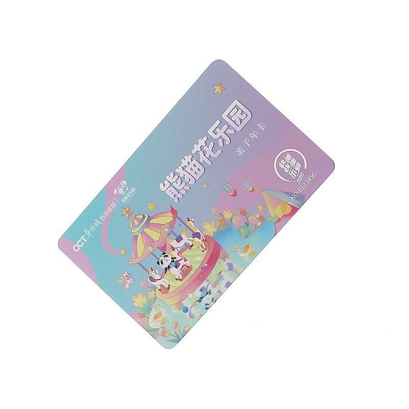 Scenic Spot Annual Card Pvc Ticket Card Travel Agency Membership Travel Card Customization