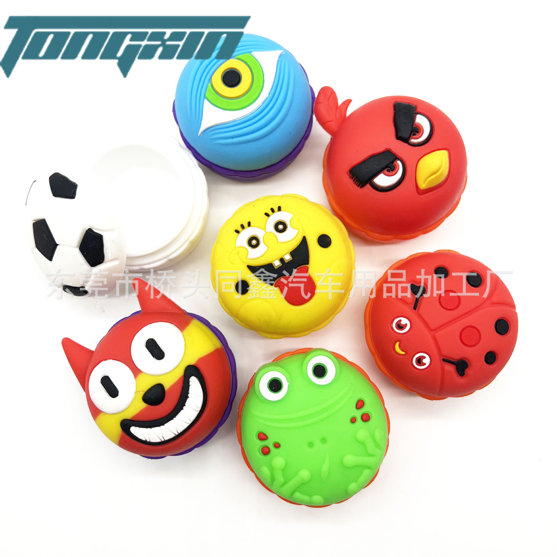 Factory Wholesale Creative Silicone Pipe Cartoon Silicone Gift Cartoon Animal Glue Doll Can Be Designed